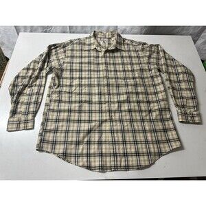 Maus & Hoffman Viyella Made in USA Long Sleeve Plaid Shirt - Men’s Size XL